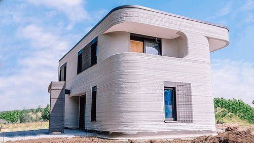 Germany's first 3D printed three-story apartment