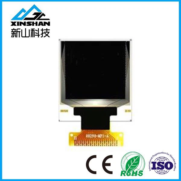 Visionox 1.12'' منطقه ابعاد 96 × 96 صفحه نمایش OLED را نمایش می دهد.